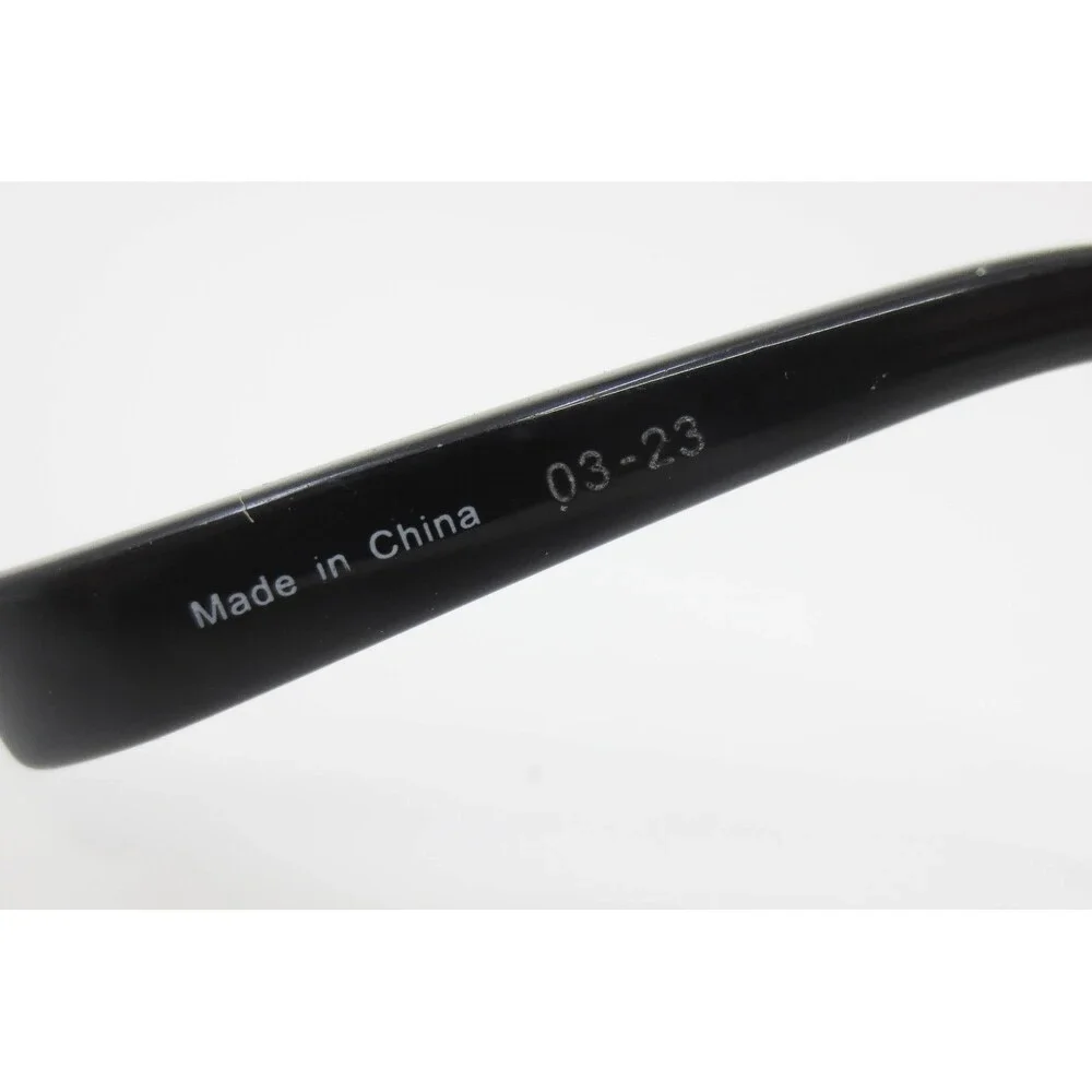 Oxford Lane Queensbury Black Silver Round Eyeglasses Frames 54-17-135 38993